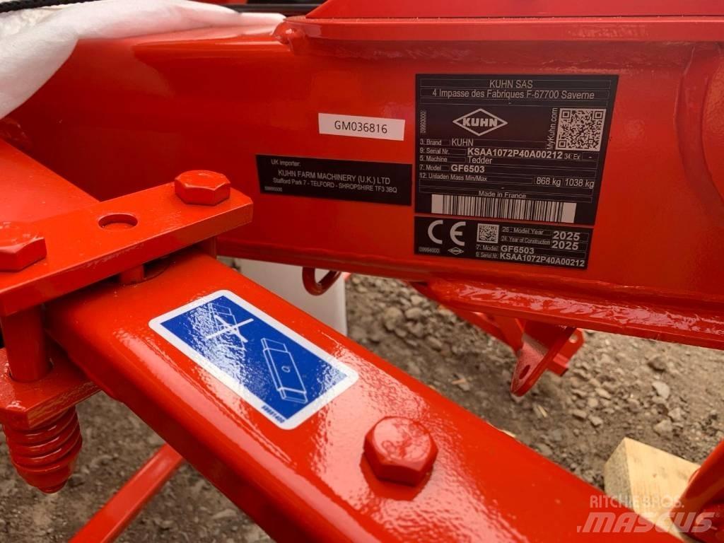 Kuhn GF6503 TEDDER River og høvendere