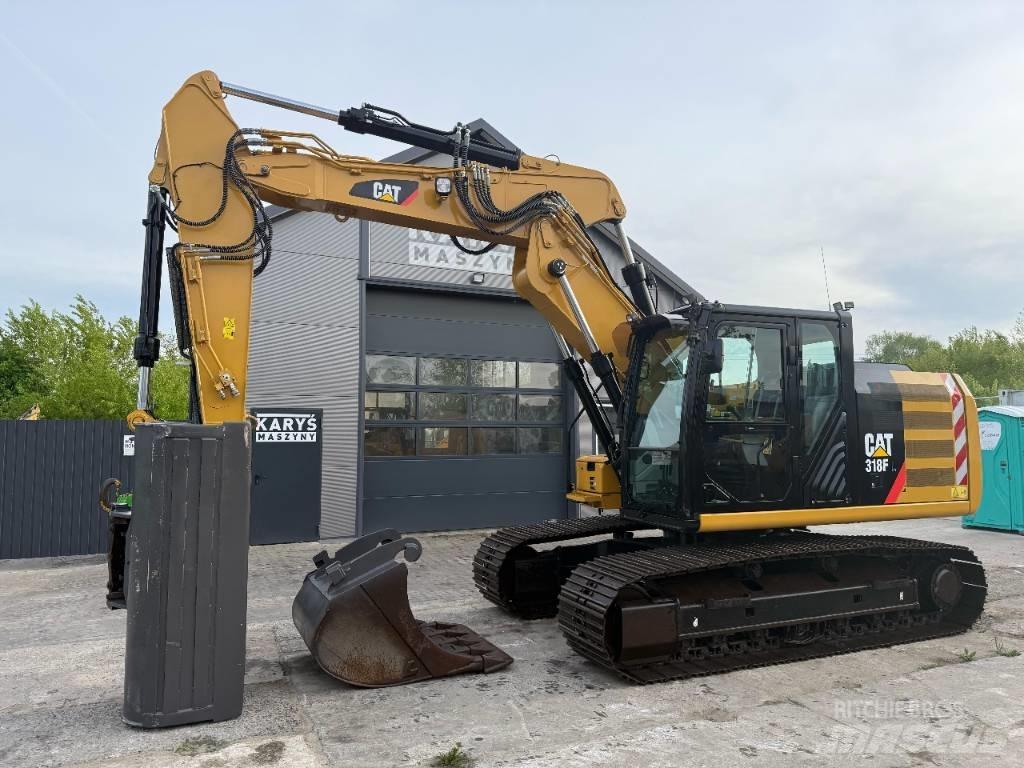 CAT 318 Gravemaskiner på larvebånd