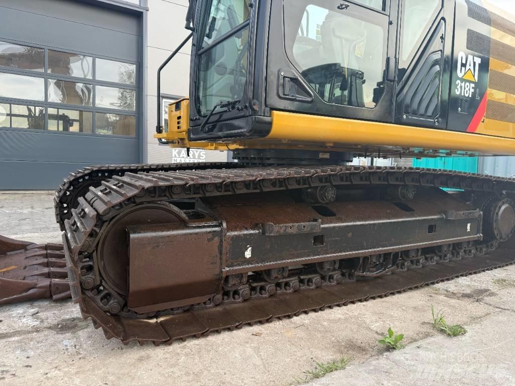CAT 318 Gravemaskiner på larvebånd