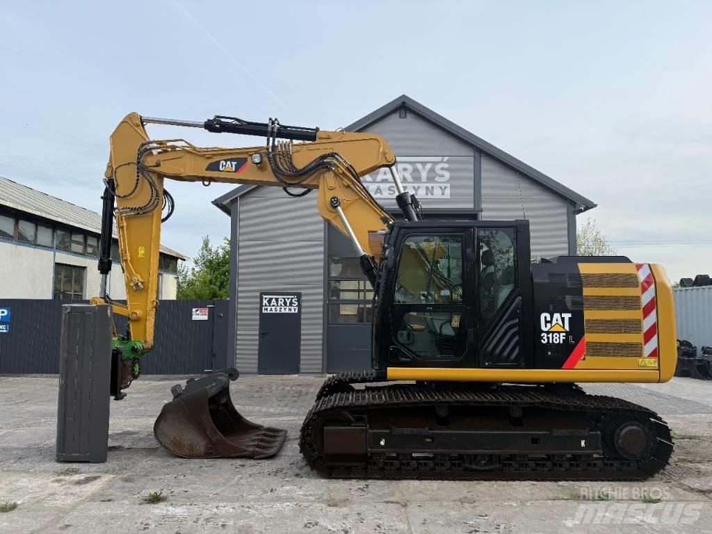 CAT 318 Gravemaskiner på larvebånd