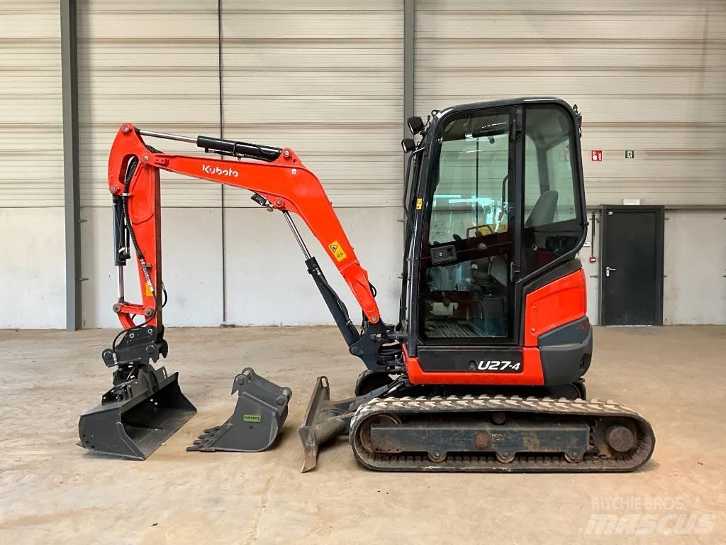 Kubota U 27-4 Minigravemaskiner