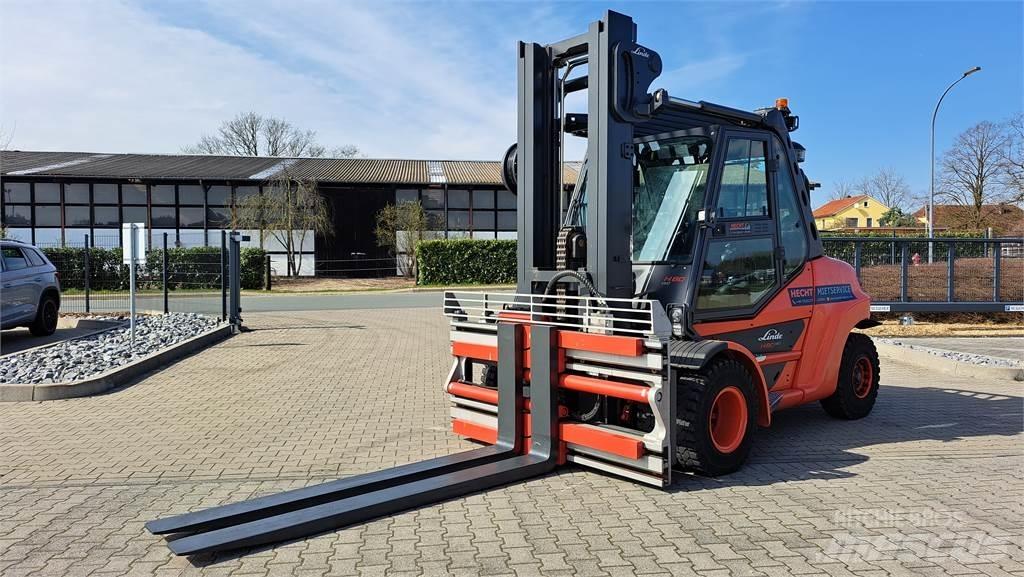 Linde H80D-03/900 Diesel gaffeltrucks