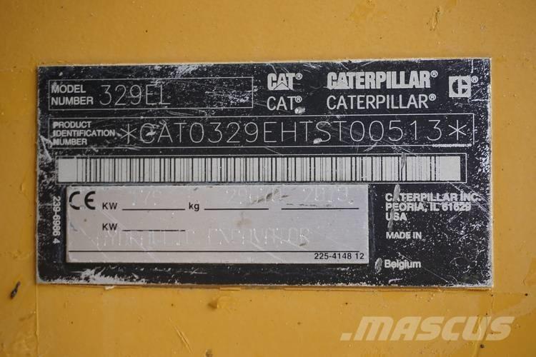 CAT 329 EL Gravemaskiner på larvebånd