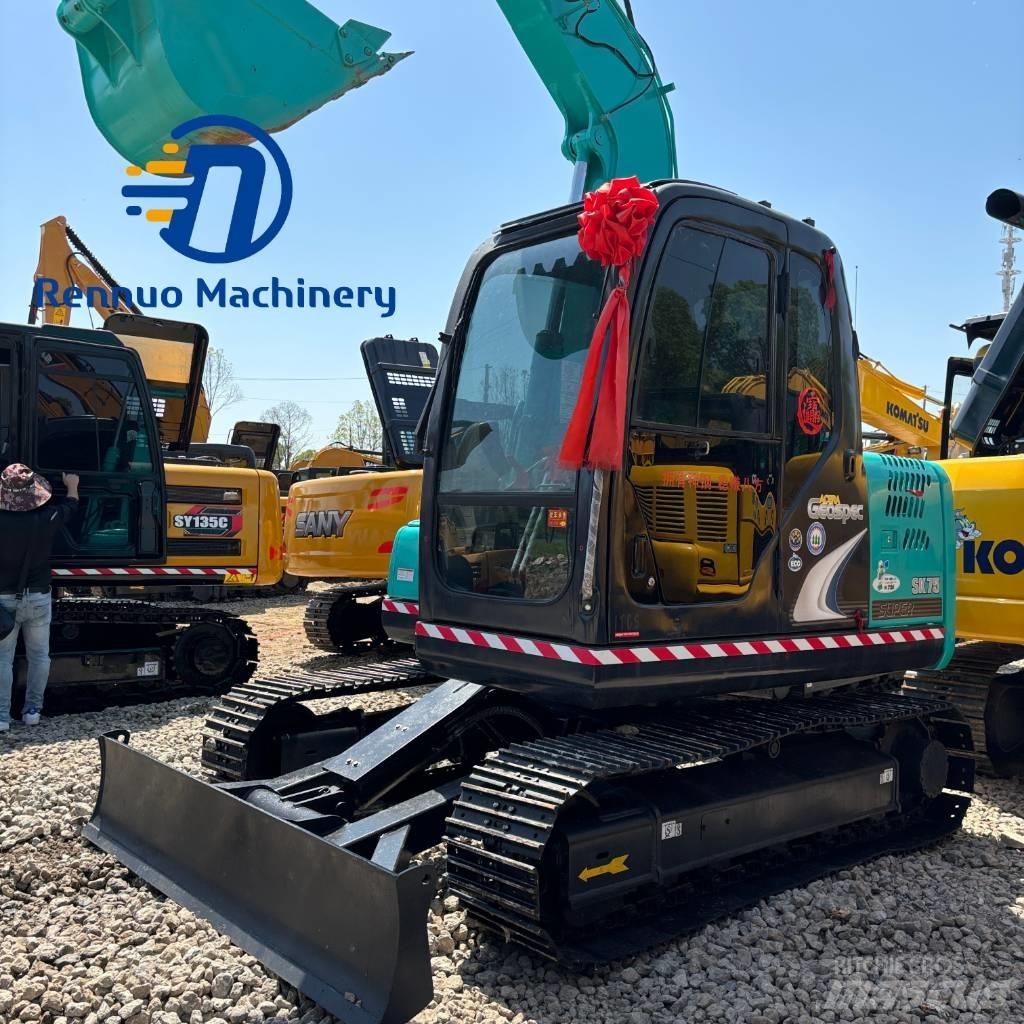 Kobelco SK75 Gravemaskiner på larvebånd