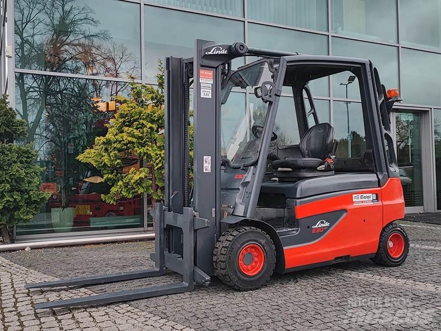 Linde E30L-01 El gaffeltrucks