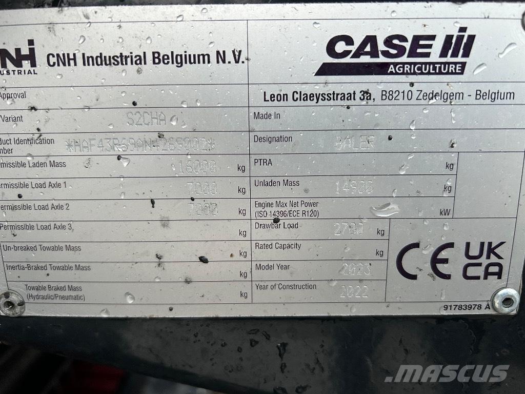 Case IH LB 436 HD Pressere til firkantede baller