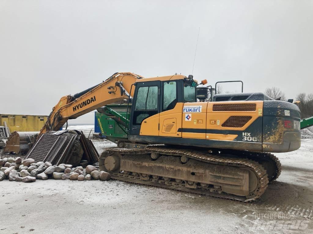 Hyundai HX 300 L Gravemaskiner på larvebånd