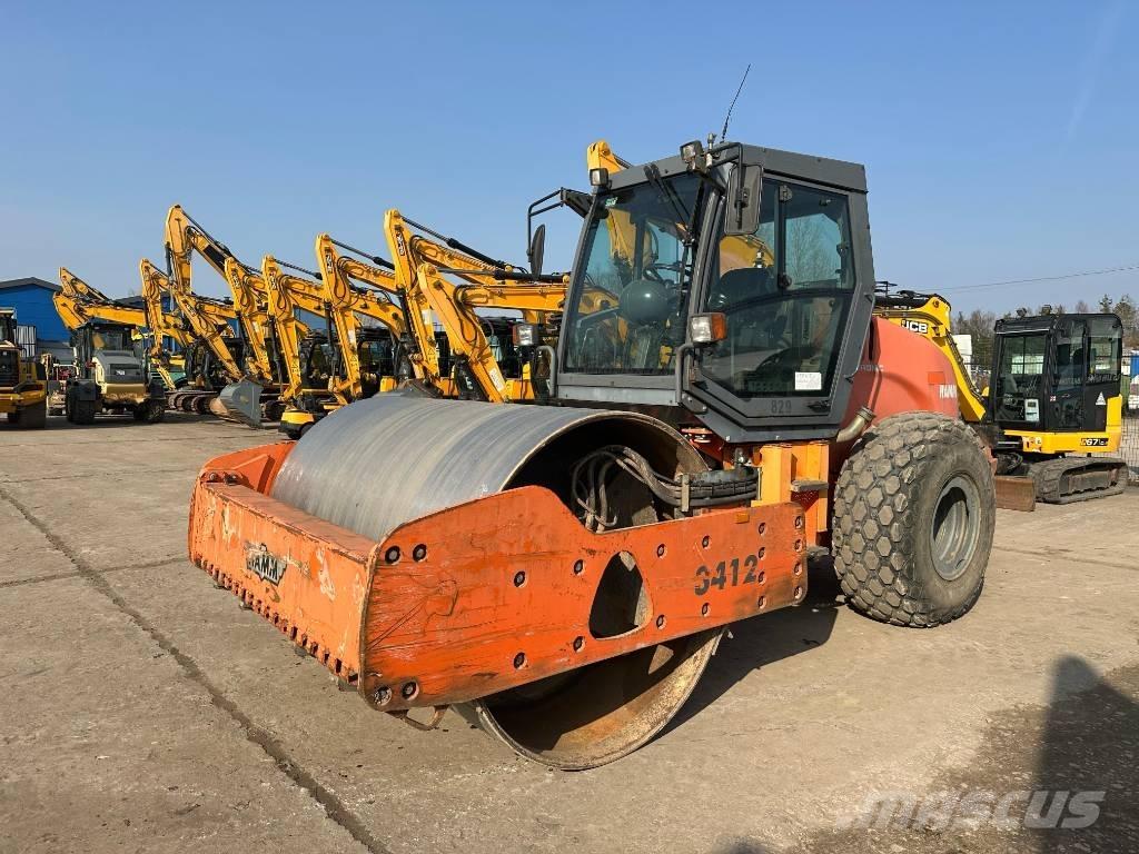 Hamm 3412 Enkelt tromle