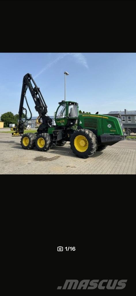 John Deere 1270E Skovningsmaskiner