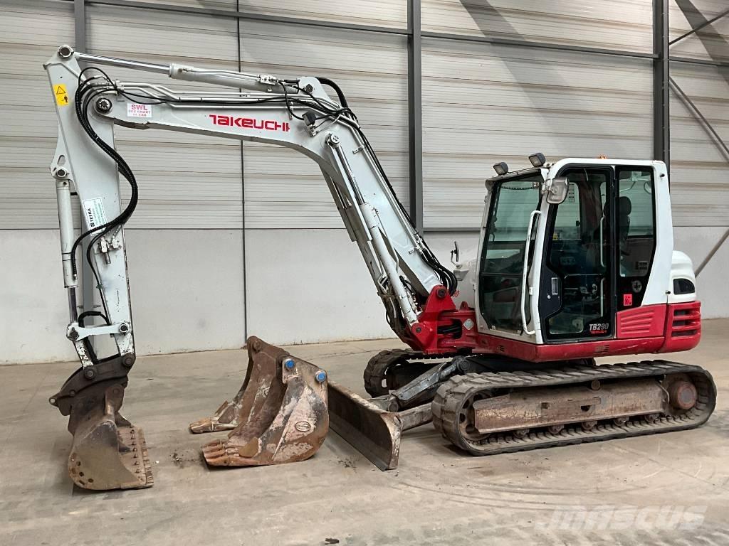 Takeuchi TB 290 Midi-gravemaskiner 7t - 12t