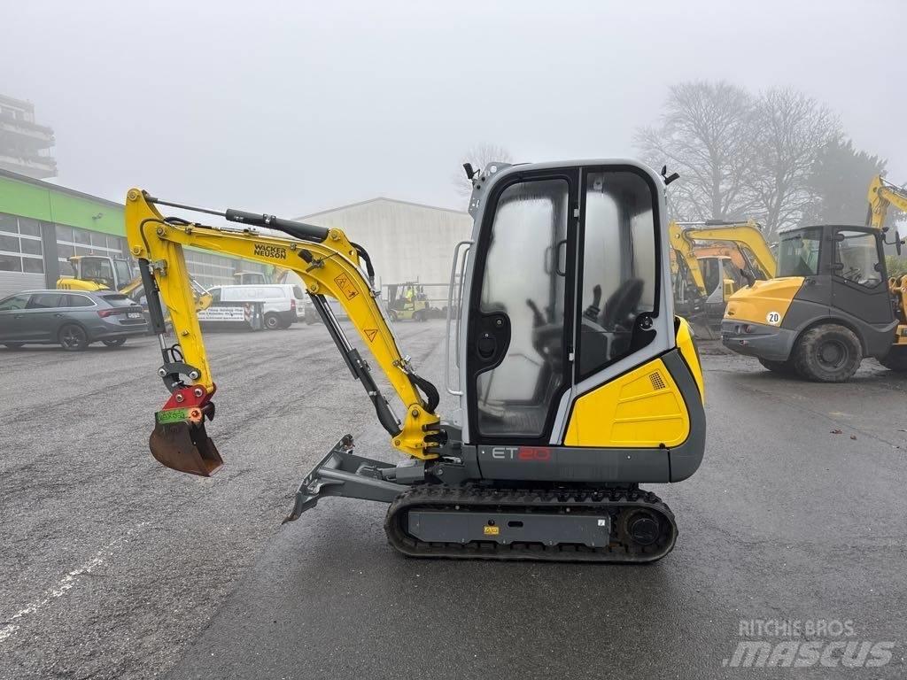 Wacker Neuson ET20 Gravemaskiner på larvebånd