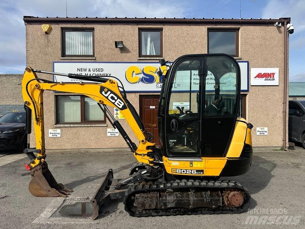 JCB 8026 CTS Minigravemaskiner