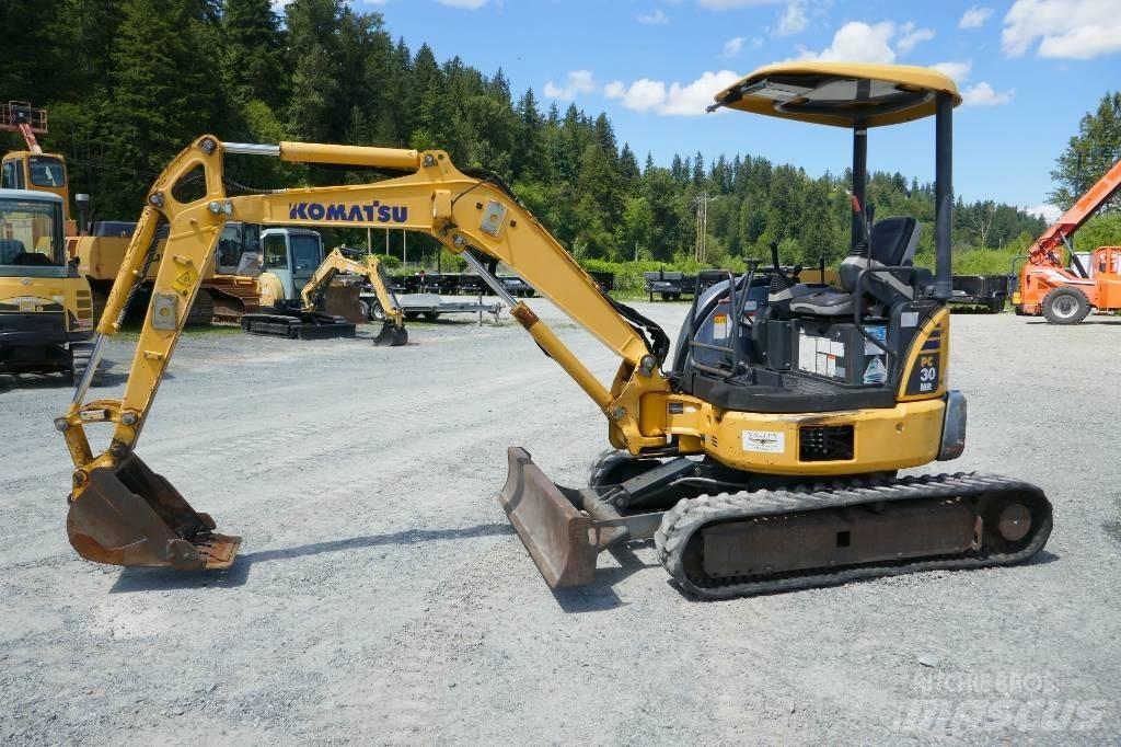 Komatsu PC 30 MR-3 Minigravemaskiner