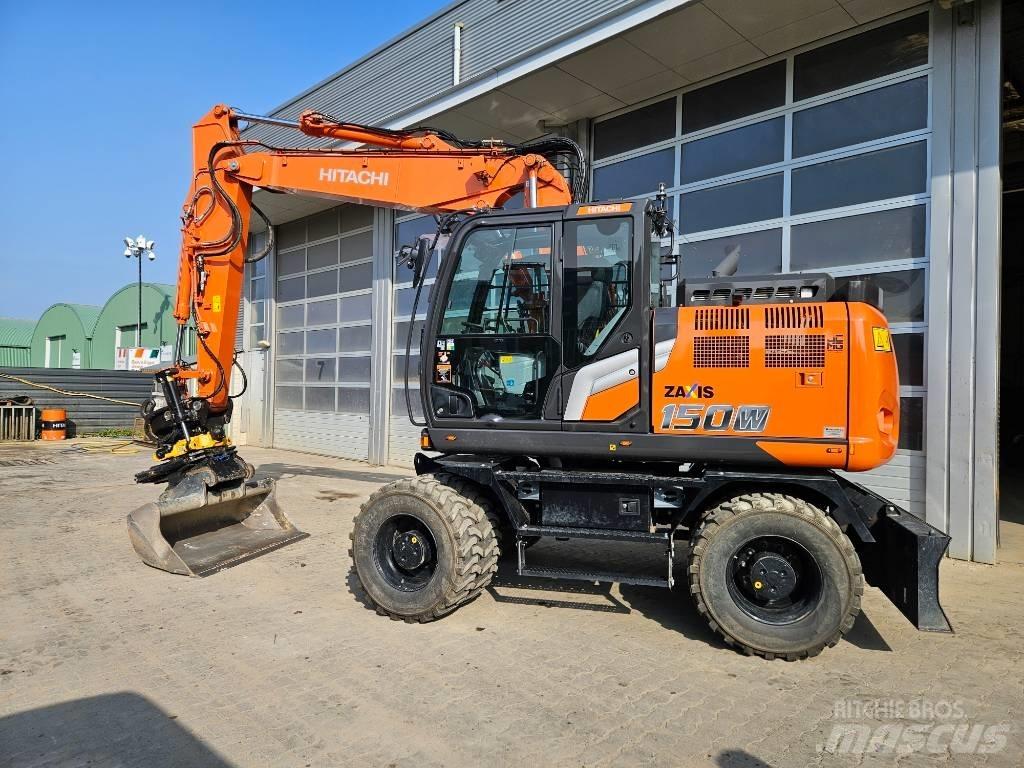Hitachi ZX150W-7 Gravemaskiner på hjul