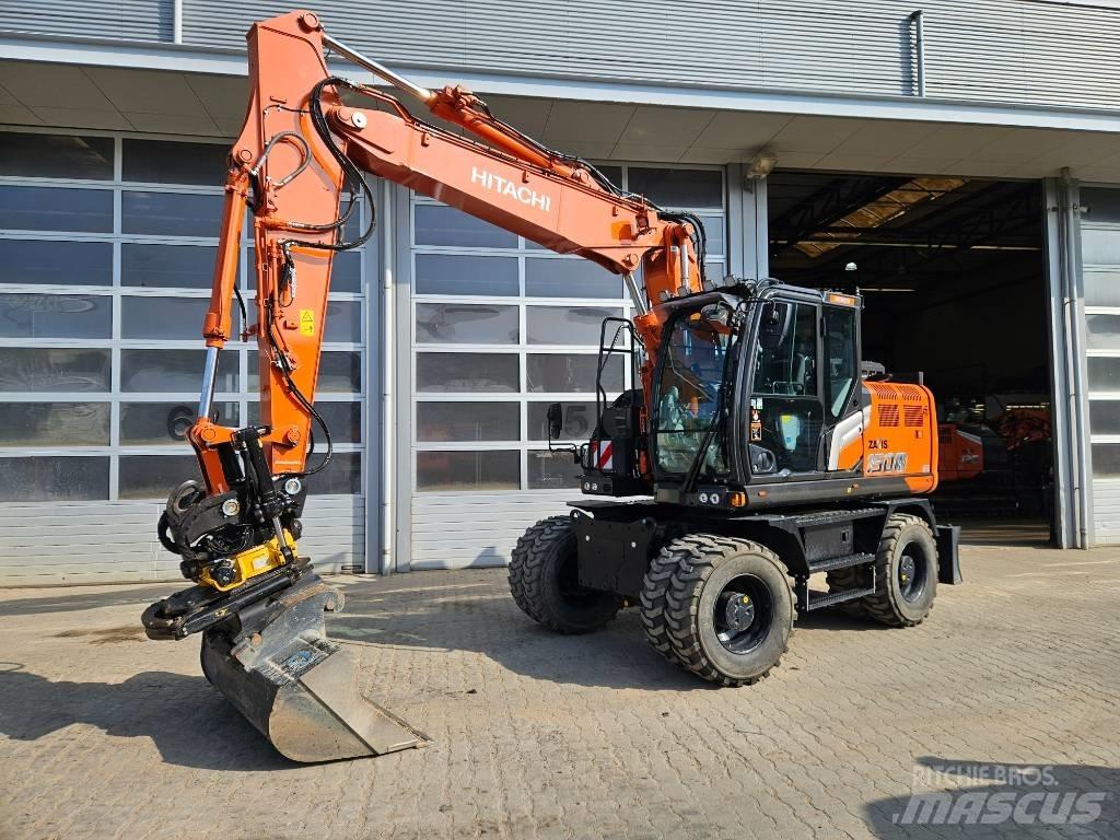 Hitachi ZX150W-7 Gravemaskiner på hjul