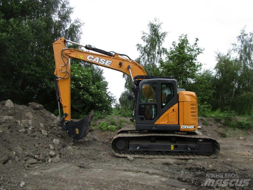 CASE CX 145 D SR Gravemaskiner på larvebånd