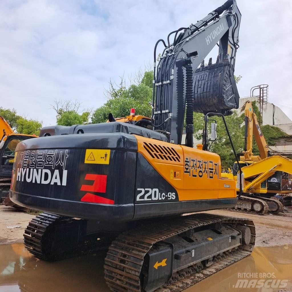 Hyundai 220lc-9s Gravemaskiner på larvebånd