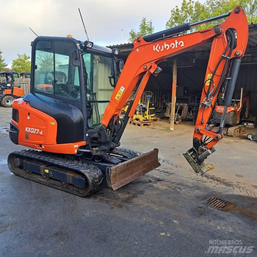 Kubota KX 027-4 Minigravemaskiner