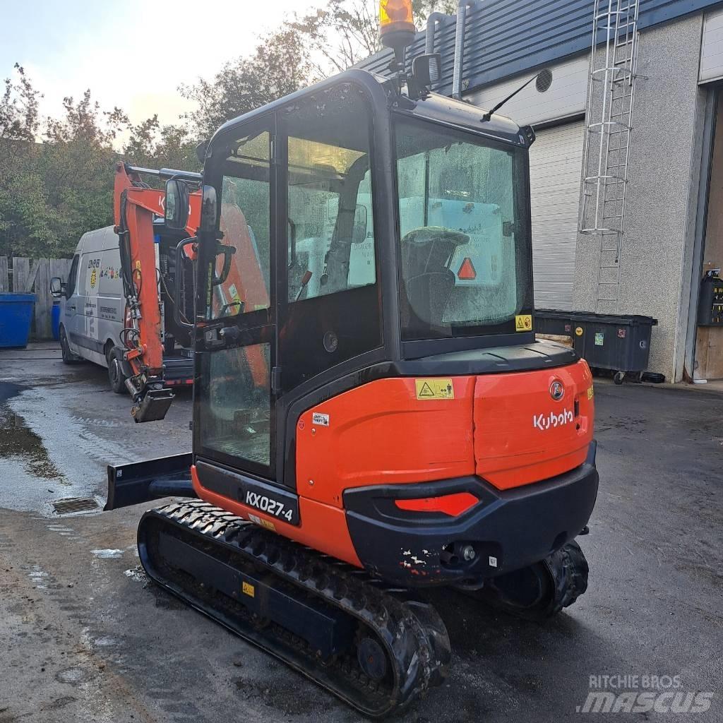 Kubota KX 027-4 Minigravemaskiner