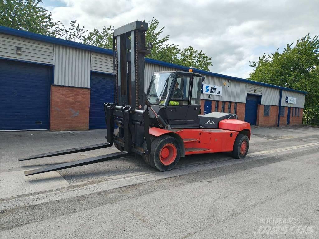 Linde H 120 Diesel gaffeltrucks