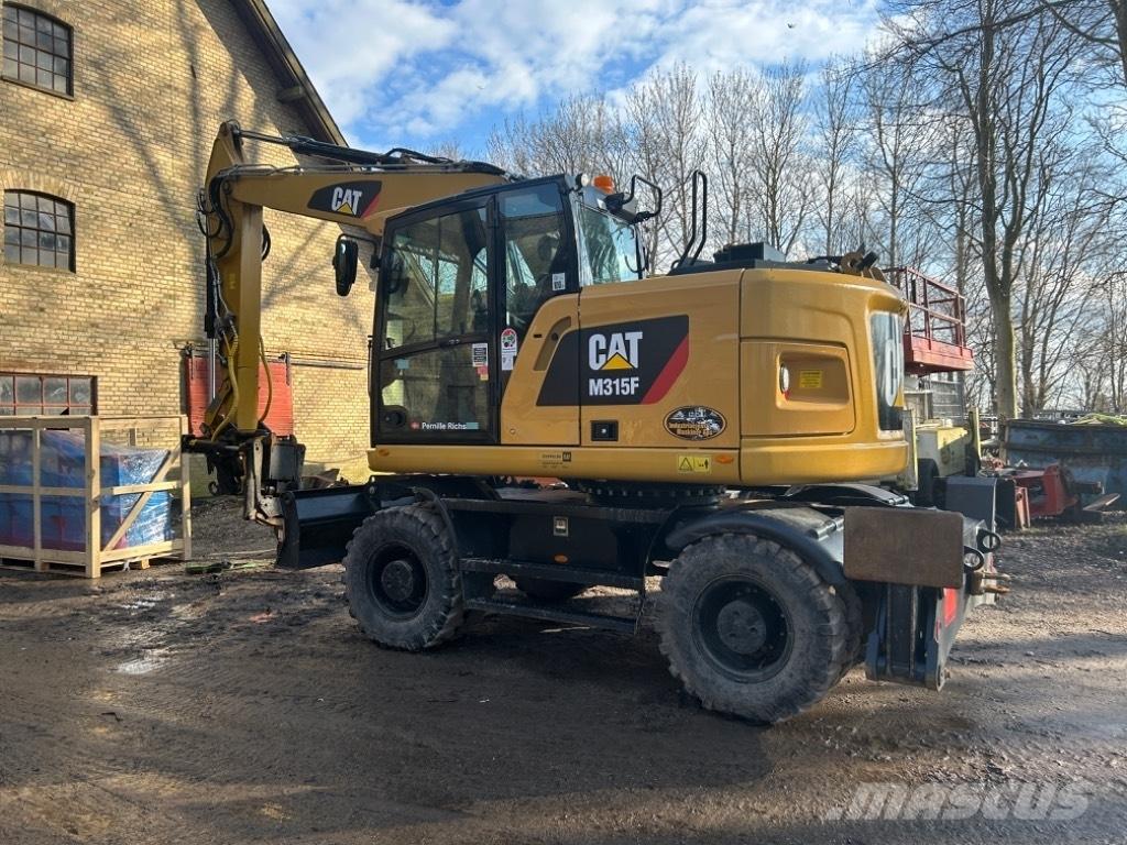 CAT M315F Gravemaskiner på hjul