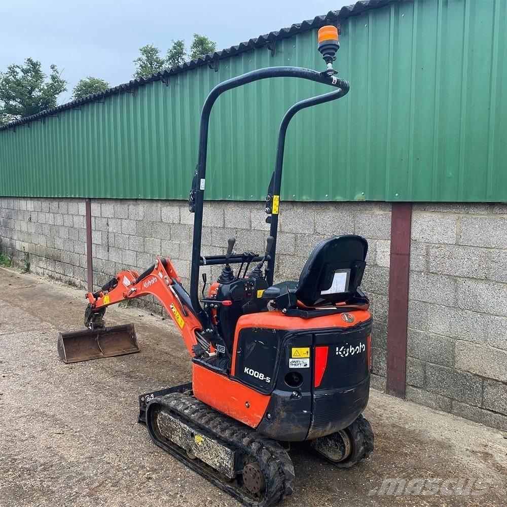 Kubota K 008-5 Minigravemaskiner