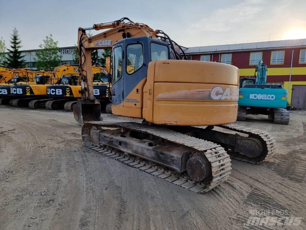 CASE CX 225 SR Gravemaskiner på larvebånd