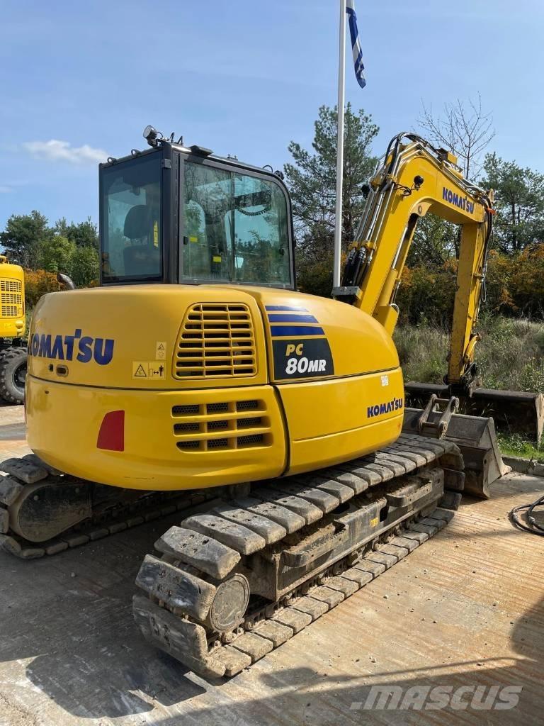 Komatsu PC 80 MR-5E0 Midi-gravemaskiner 7t - 12t