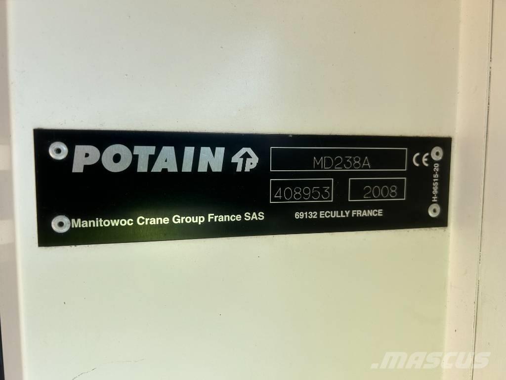 Potain MD238A-J10 Tårn kraner
