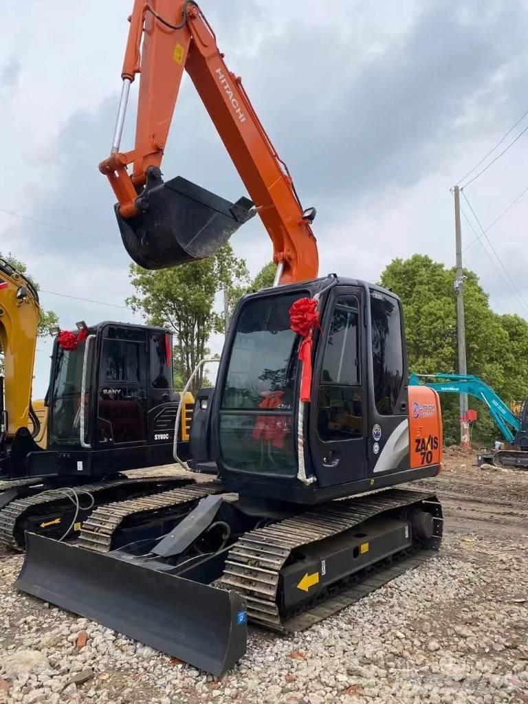 Hitachi Zaxis 70 Gravemaskiner på larvebånd