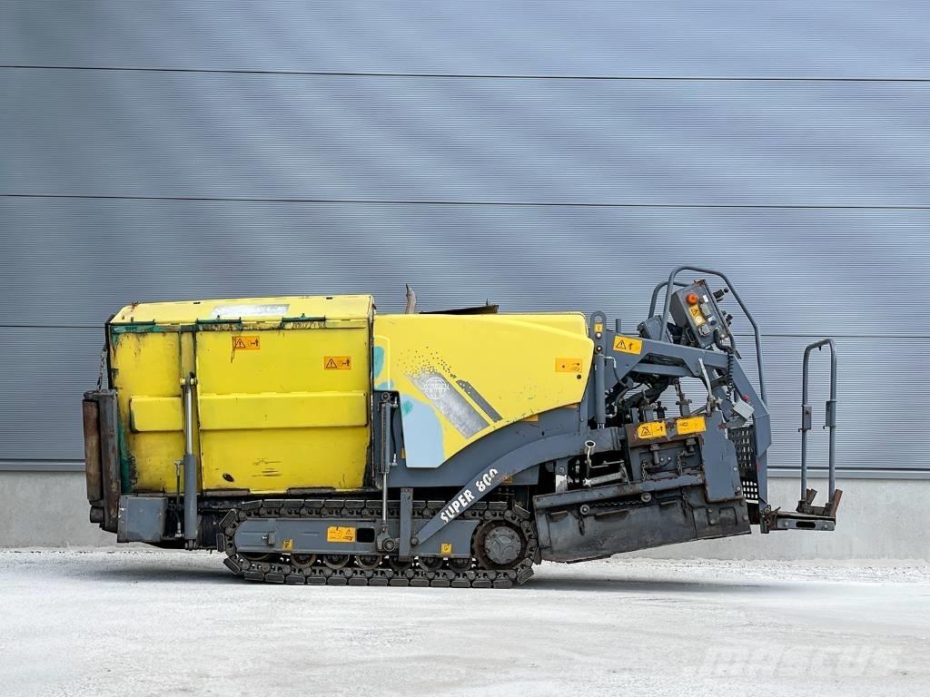 Vögele SUPER 800 Asfaltudlæggere