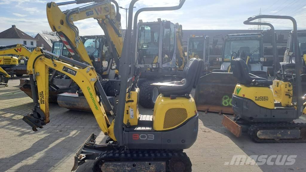 Wacker Neuson 803 Gravemaskiner på larvebånd