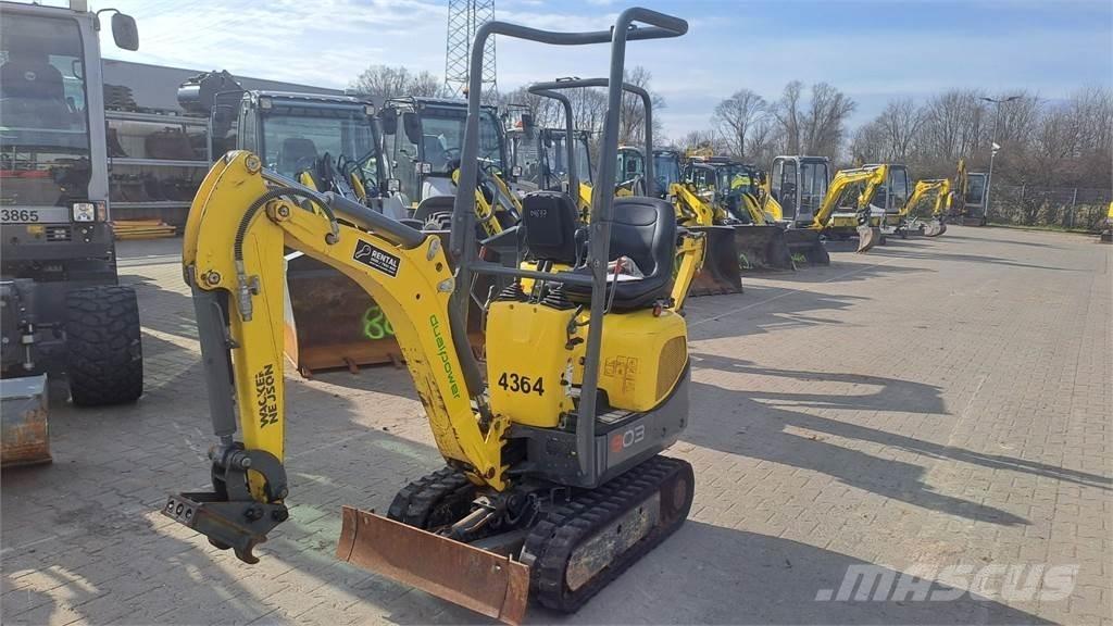 Wacker Neuson 803 Gravemaskiner på larvebånd