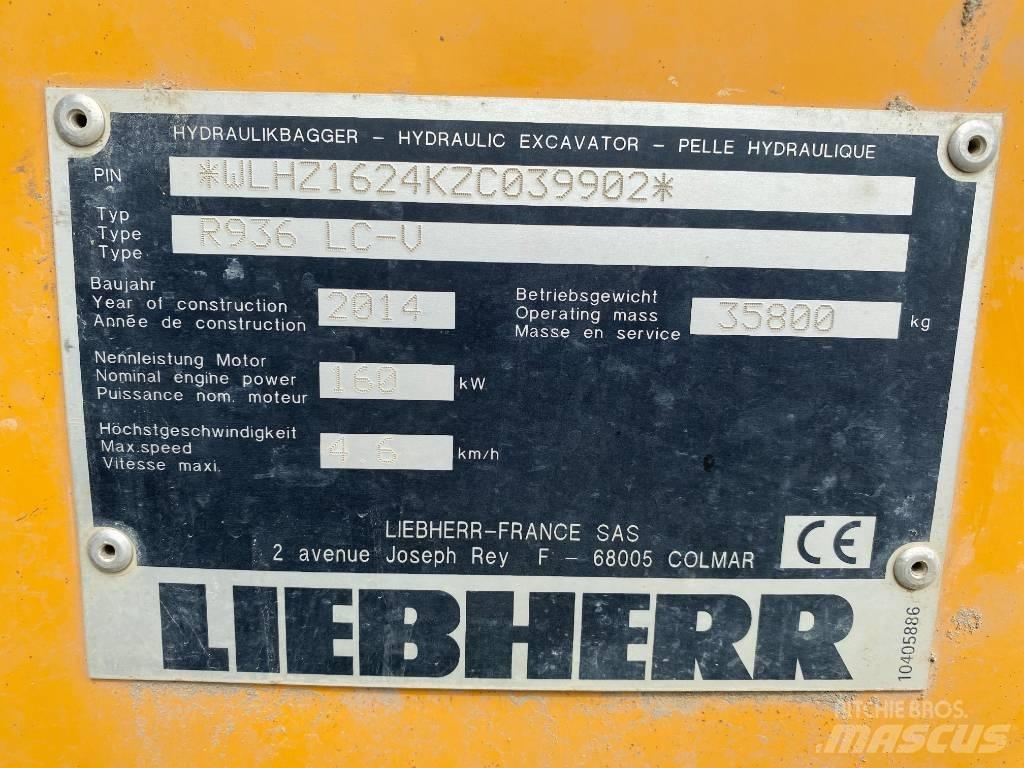Liebherr R 936 LC Gravemaskiner på larvebånd