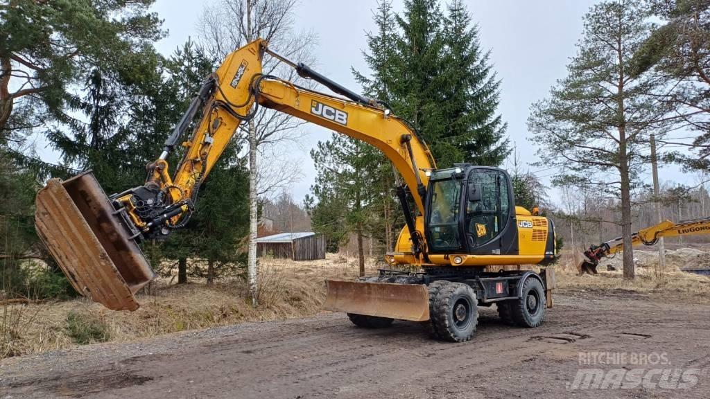 JCB JS175 Gravemaskiner på hjul