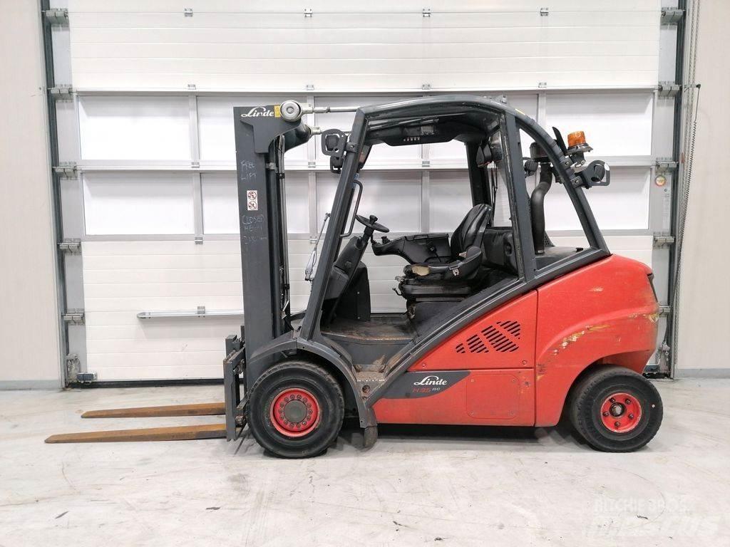 Linde H35D-02 Diesel gaffeltrucks