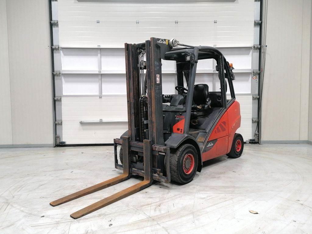 Linde H35D-02 Diesel gaffeltrucks