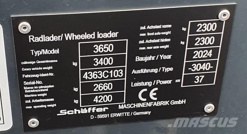 Schäffer 3650 Minilæsser - knækstyret