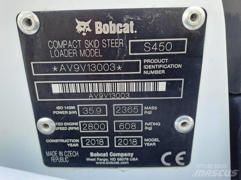 Bobcat S 450 Minilæsser - skridstyret