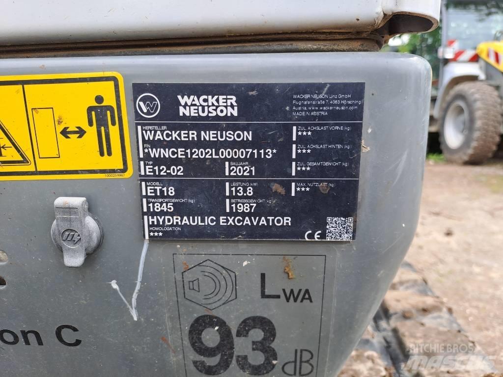 Wacker Neuson ET18 Gravemaskiner på larvebånd
