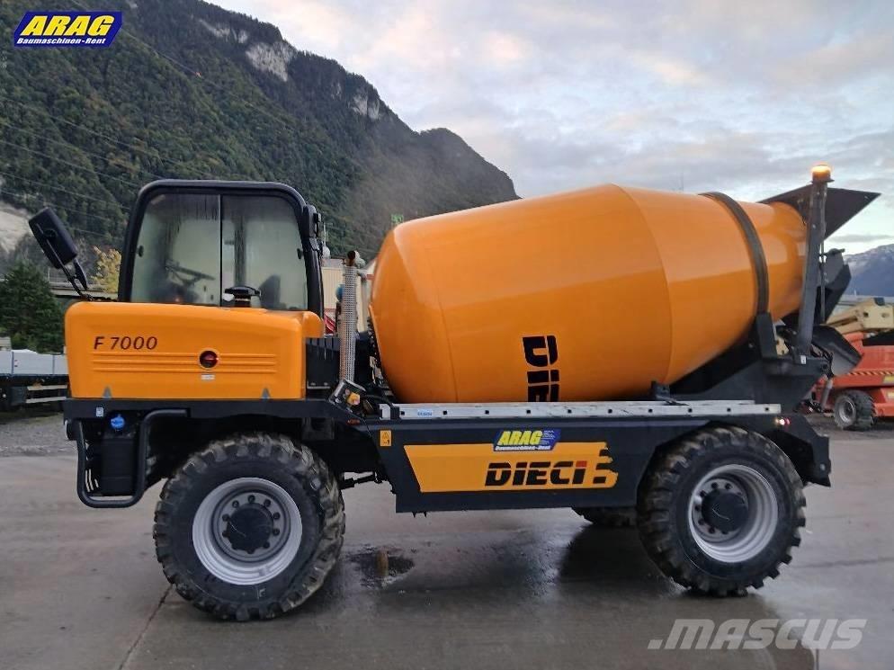 Dieci F7000 Beton / mørtelblandere