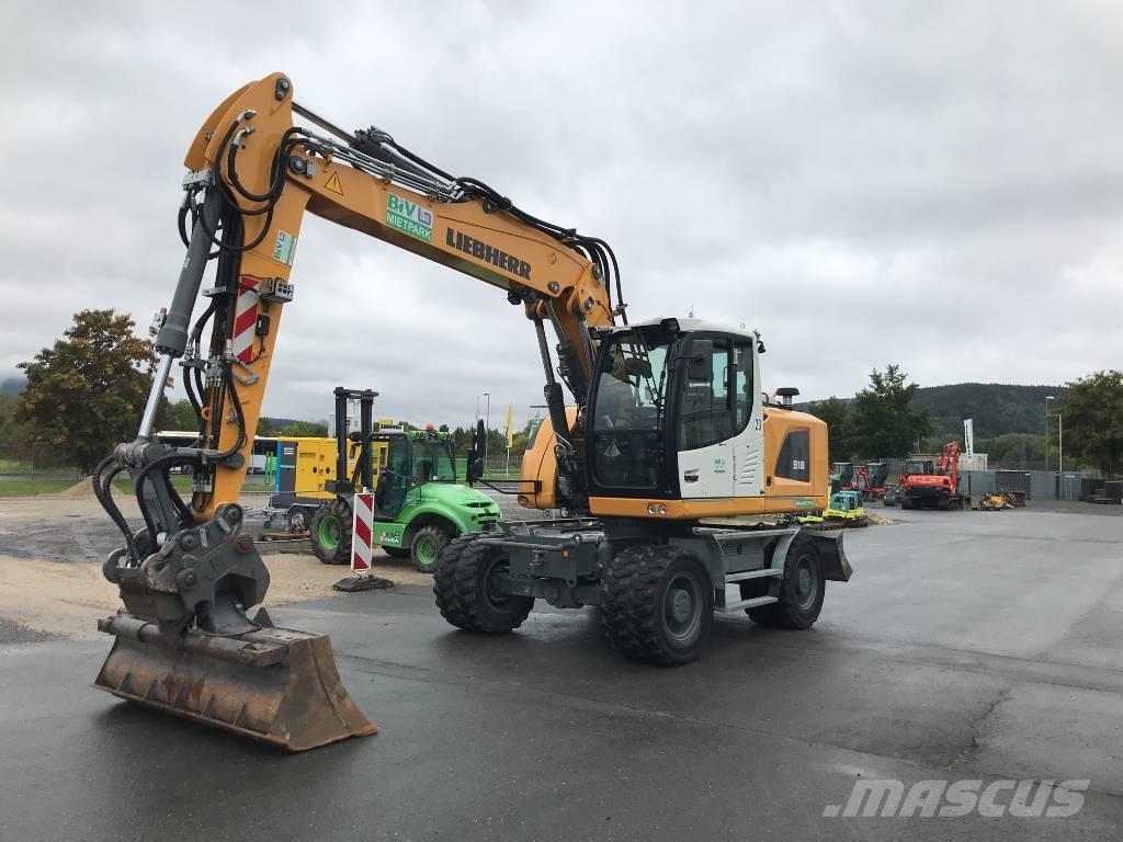 Liebherr A 918 Gravemaskiner på hjul