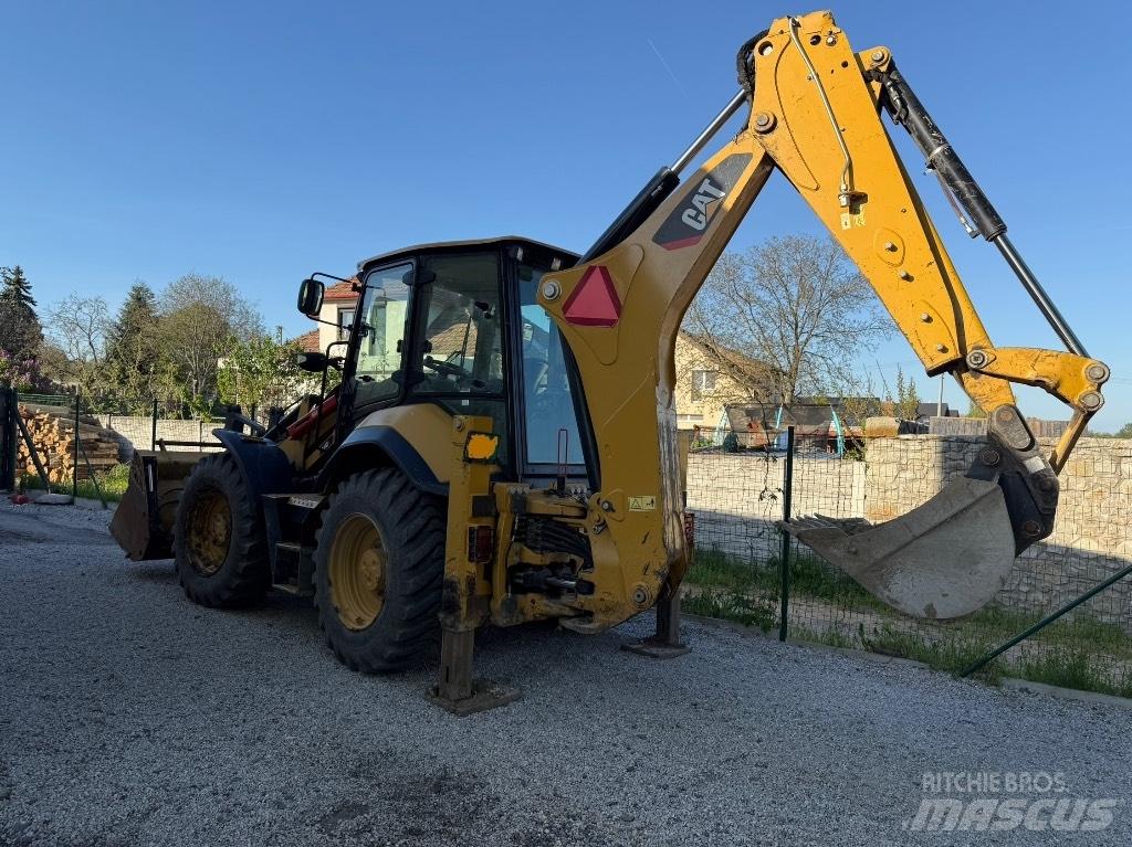 CAT 444 E Rendegravere