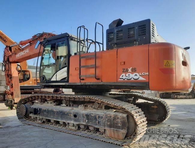 Hitachi ZX 490 Gravemaskiner på larvebånd