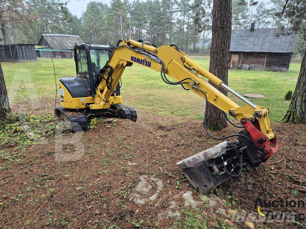 Komatsu PC55MR-5E0 Minigravemaskiner