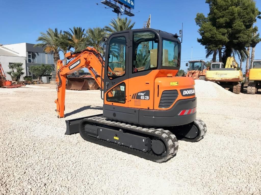 Doosan DX 63-3 Minigravemaskiner
