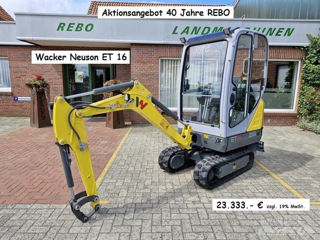 Wacker ET 16 Minigravemaskiner