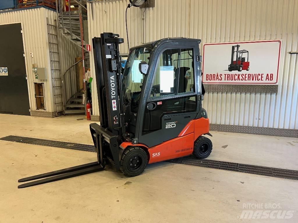 Toyota 8 FBMK 20 T El gaffeltrucks