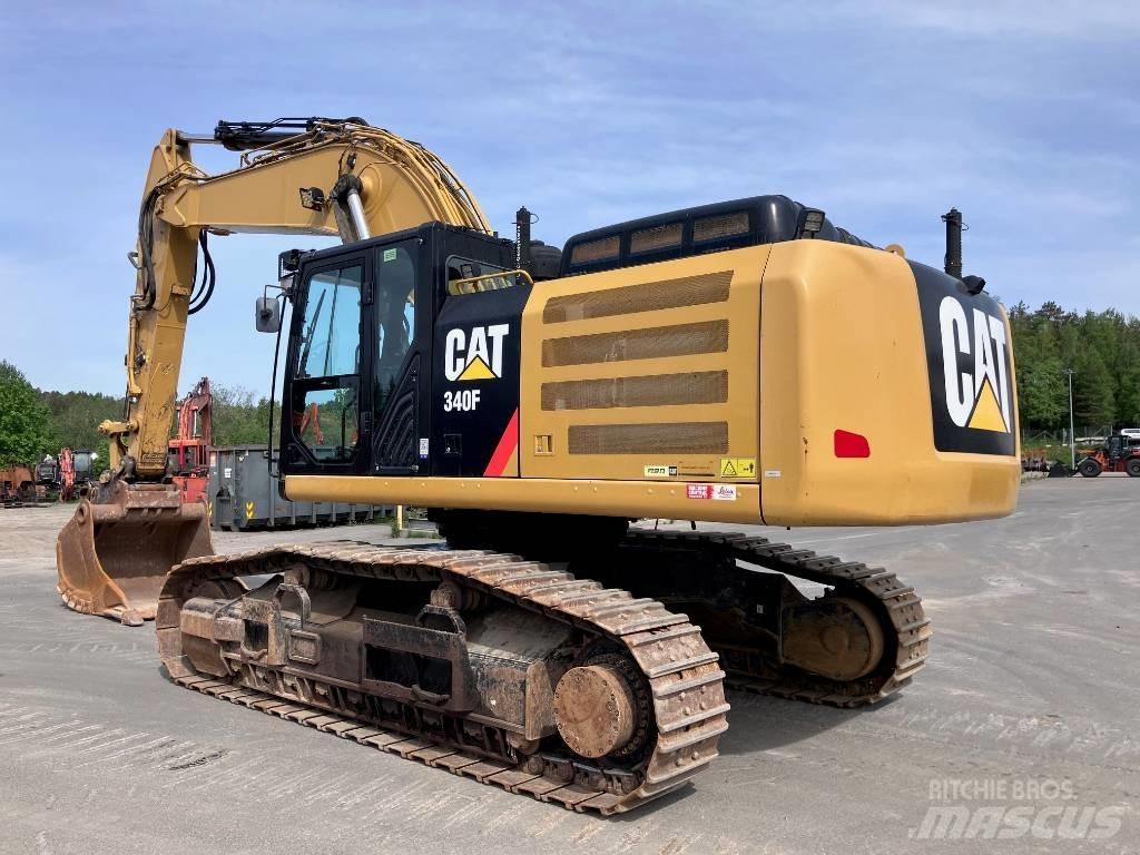 CAT 340F Gravemaskiner på larvebånd