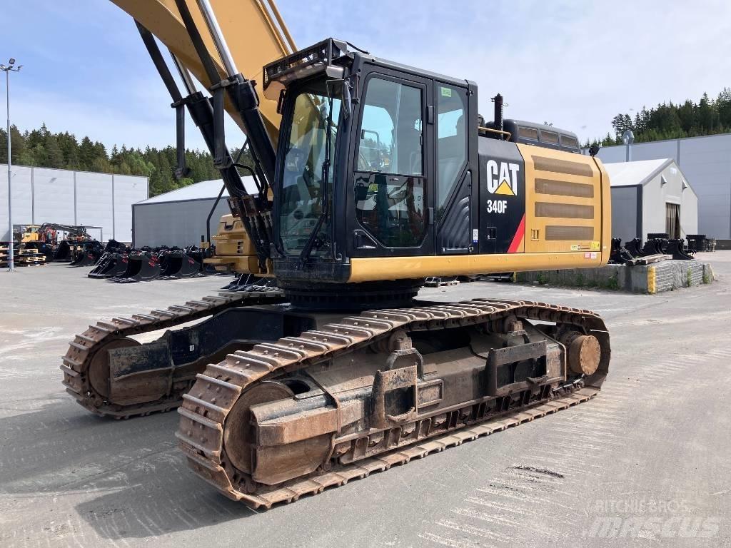CAT 340F Gravemaskiner på larvebånd
